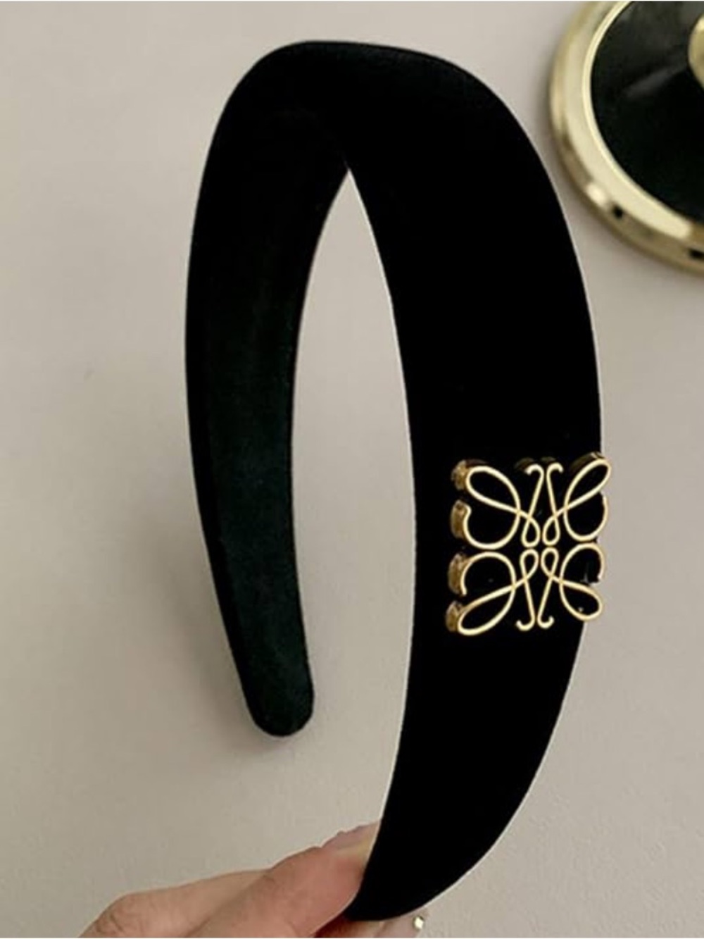 LOEWE Velvet Headband - Picture 4 of 4
